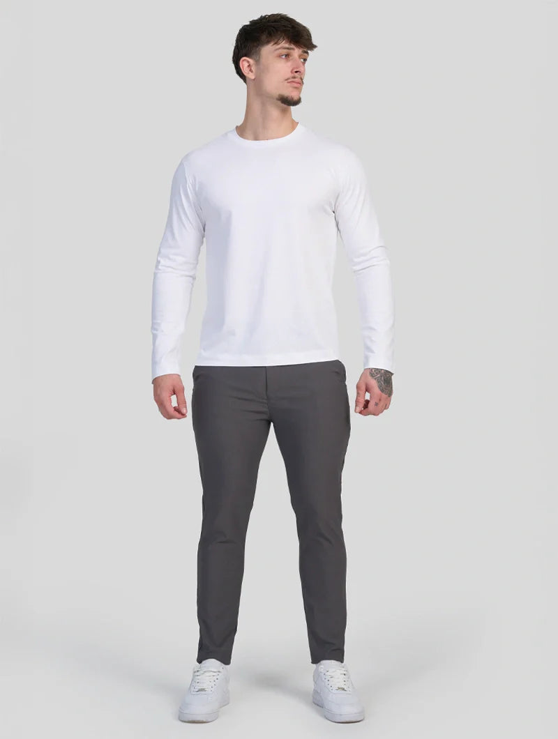 Noa Stretch Pants - Grey