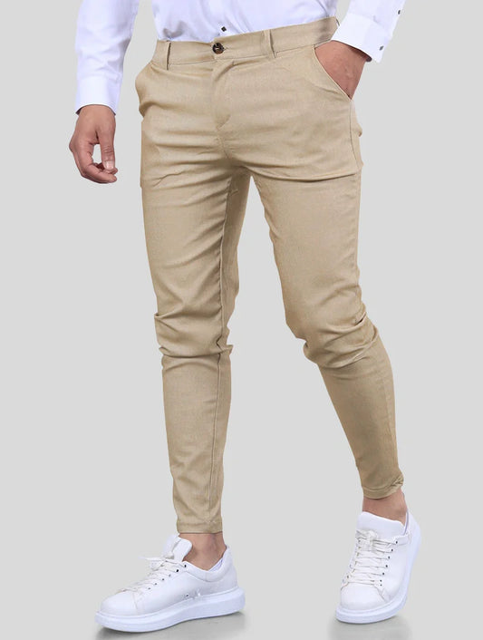 Noa Stretch Pants - Khaki