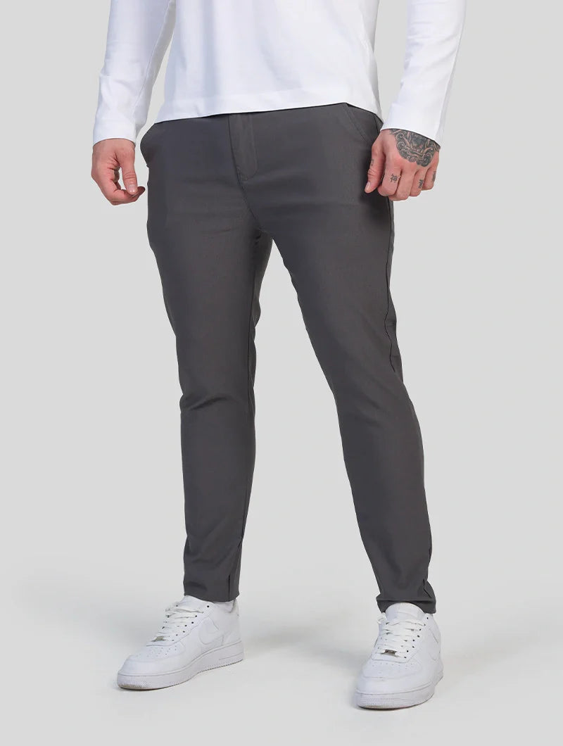 Noa Stretch Pants - Grey